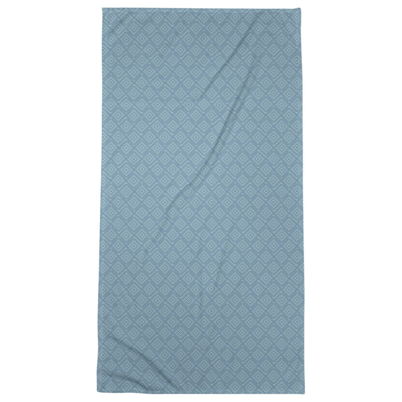 Katelyn Elizabeth Cotton Blend Bath Towel, Blue