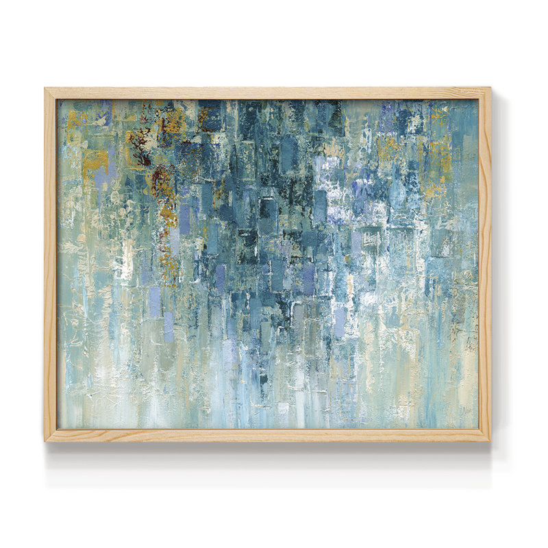 «I Love the Rain», reproduction encadrée, Naturel, H 11 po x l 14 po