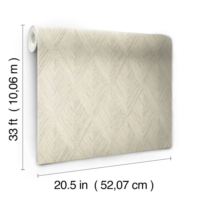 Papier peint Belmont, Beige