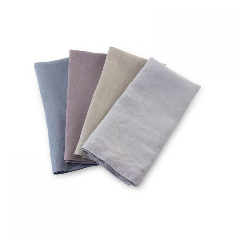 Linens Linen Square Napkin, Flax