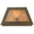 Rustic Lodge Flush Mounted Sconce