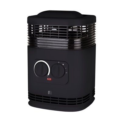 Perfect Aire 5118 BTU Electric Compact Space Heater with Adjustable Thermostat