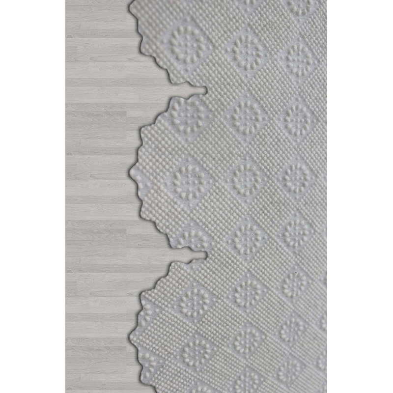 Luxurious Woven Area Rug, 100% Polyester, 23.6 x 39.4 inches | 650 g/m², 0.3 in Pile Height | Antibacterial, Non-Slip PVC Dot Underside, Machine Washable | 3D Digital Printing, Perfect for Living Room & Bedroom Decor