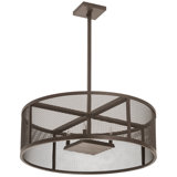 Cilindro Rame 4 - Light Pendant