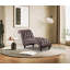 Chaise longue sans accoudoirs en similicuir Ambar-584658710