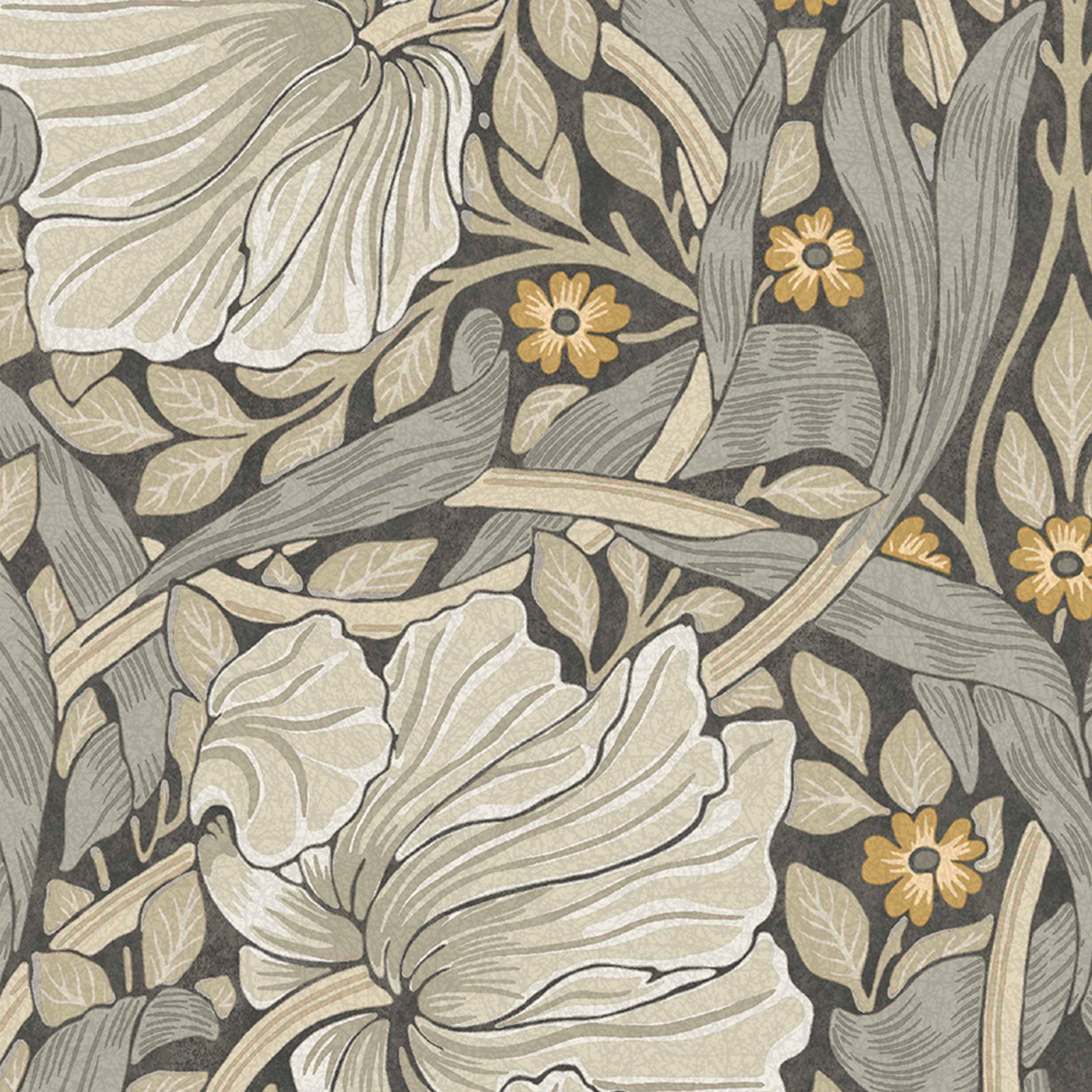 Nilda Floral Wallpaper, Pimpernel Grey