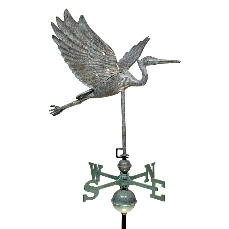 40'' H Aluminum Animals Weathervane, Verdigris