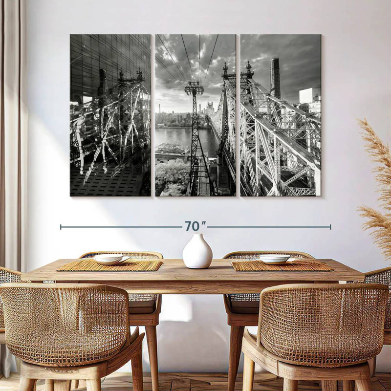 Rorry Silent Cityscape, 14" H x 23" W