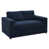 Velours bleu marine foncé sélectionné
