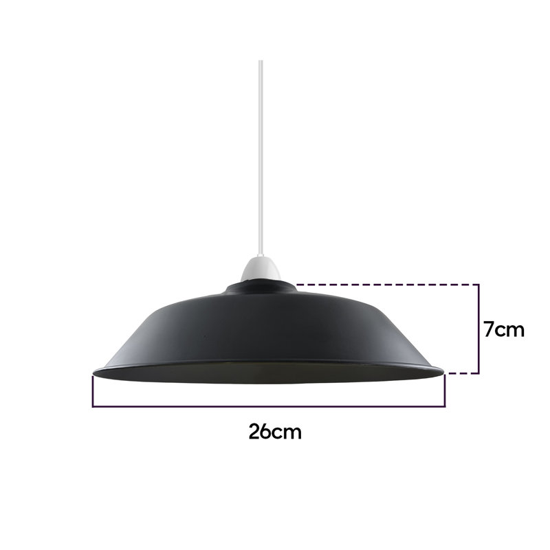Loret 7cm H Metal Bowl Lamp Shade ( Uno ), Brushed Brass