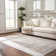 Jaelyne Machine Washable Beige/Gray Oriental Area Rug