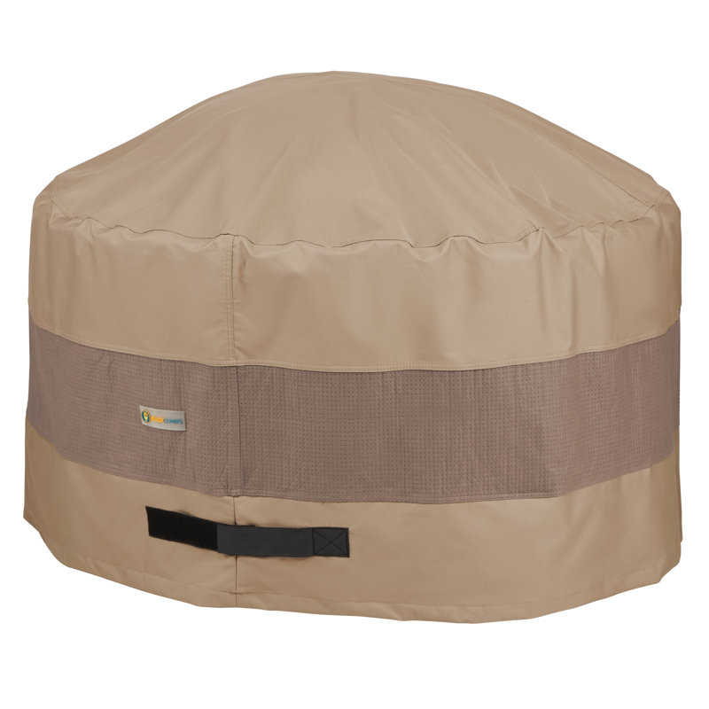 Steve Elegant Waterproof Outdoor Fire Pit Cover, 24" H x 34" W x 34" D
