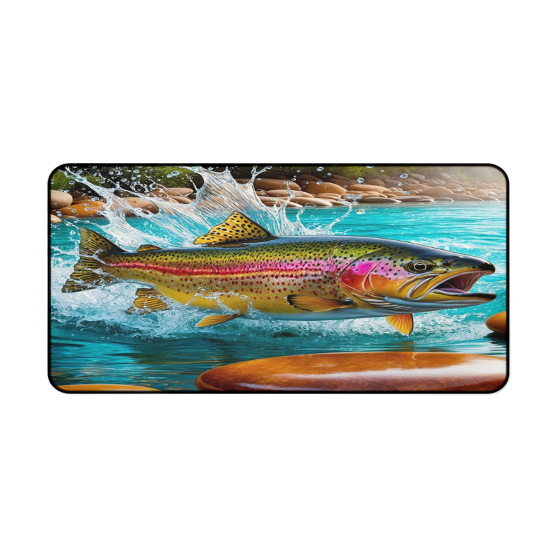 Polyester Desk Pad, 14.4x12.1