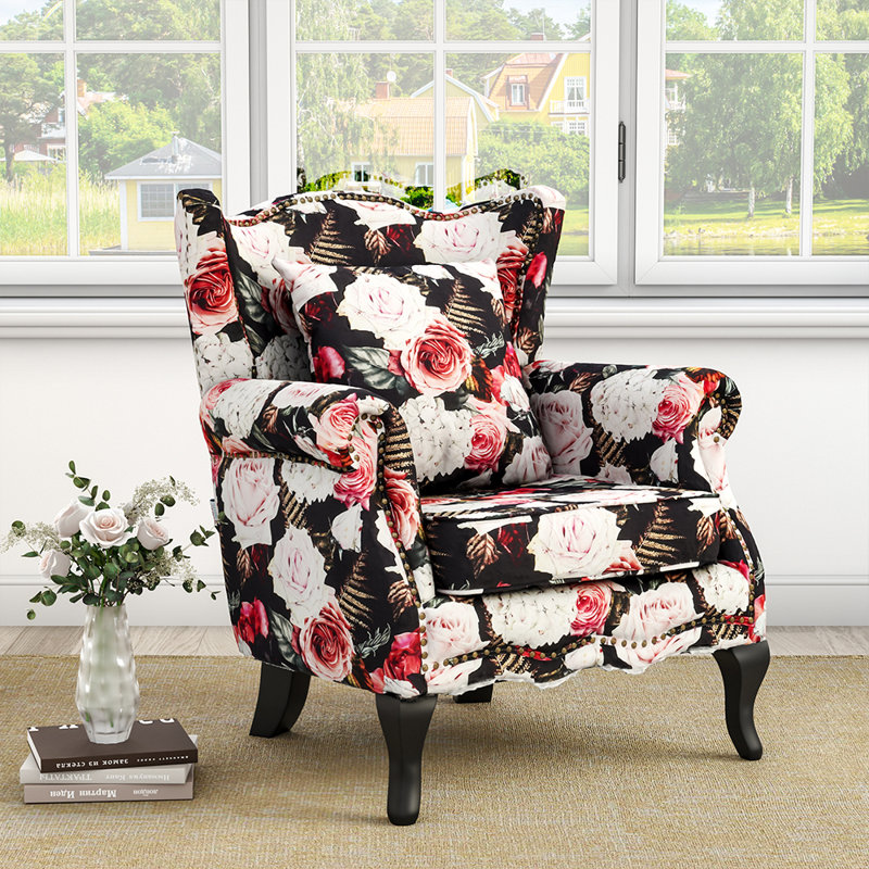 Boyds Velvet Armchair