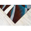 Tapis à motifs abstraits chocolat Mccampbell-35897386