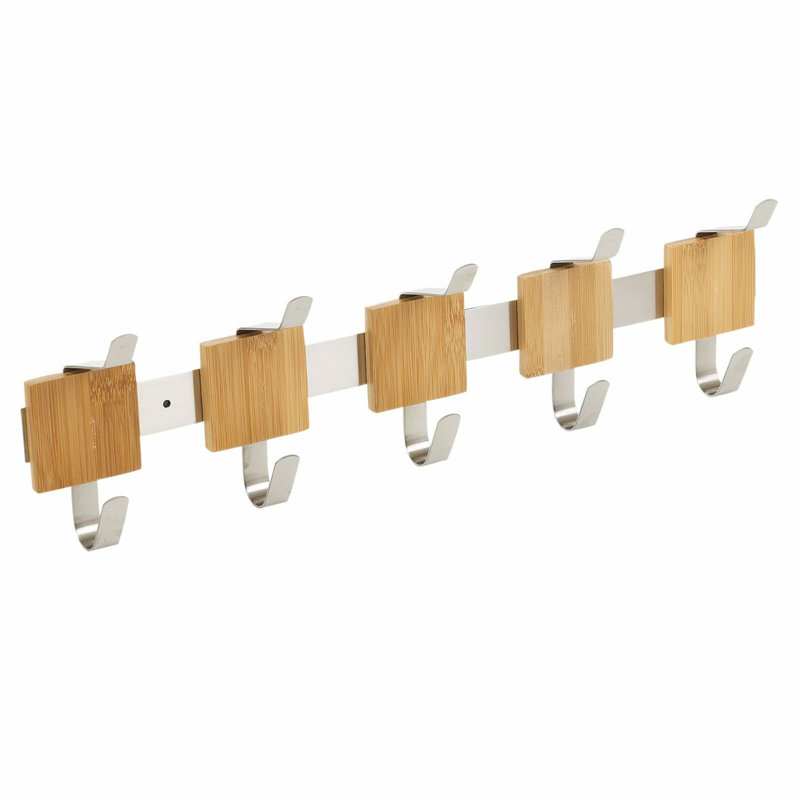 Wall 5 - Hook Wall Mounted Coat Rack