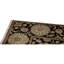 Wool Oriental Area Rug in Black/Beige