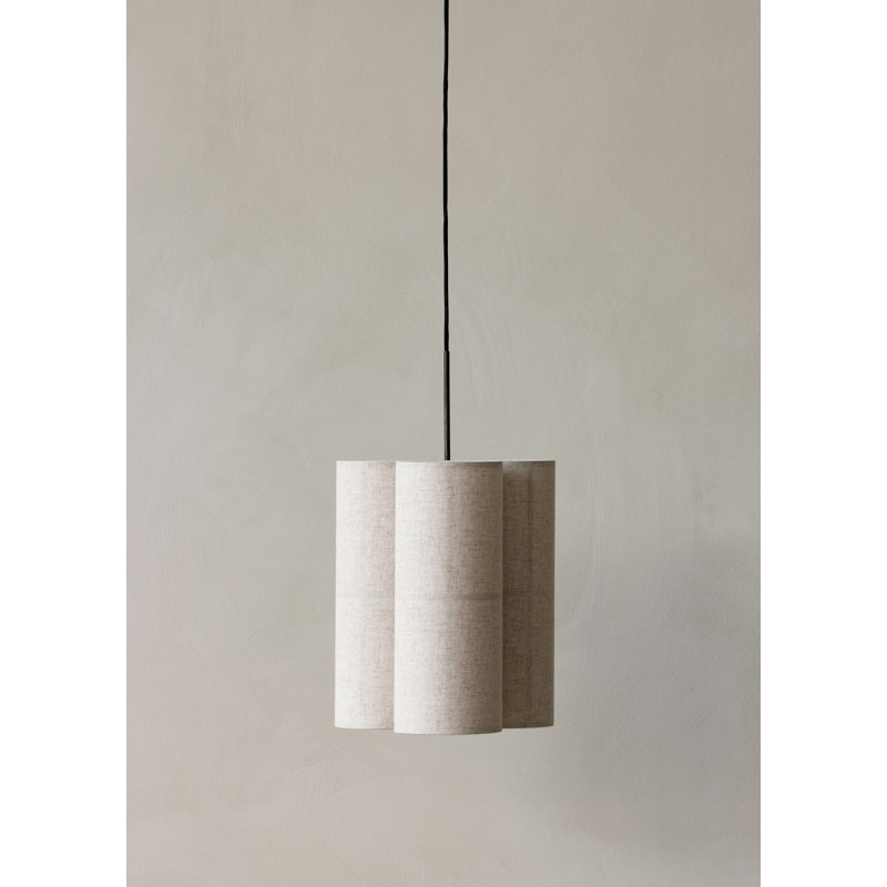Hashira 3 - Light Pendant, 23.6" H x 14.6" W x 14.6" D, Raw
