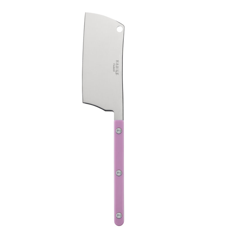 Bistrot Solid Cheese Knife, Pink
