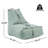 Aira Outdoor Bean Bag Lounge Chair-886252530