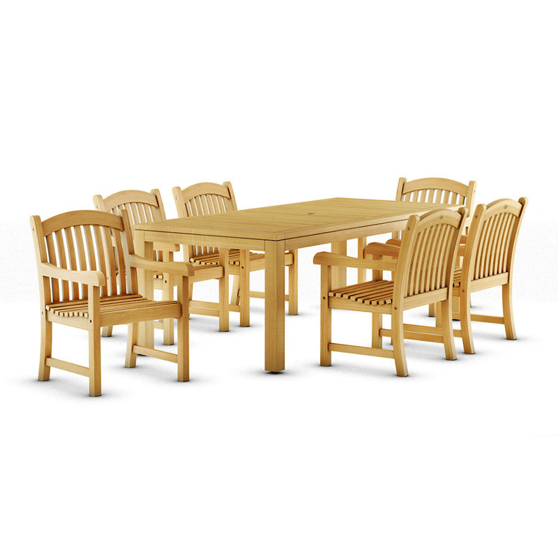 Ensemble repas 7 pièces Aracely International Home