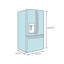36" Counter Depth French-Door 22.1 cu. ft. Refrigerator-1387882077