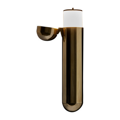 ISP Solid Brass LED Flush Mounted Sconce
