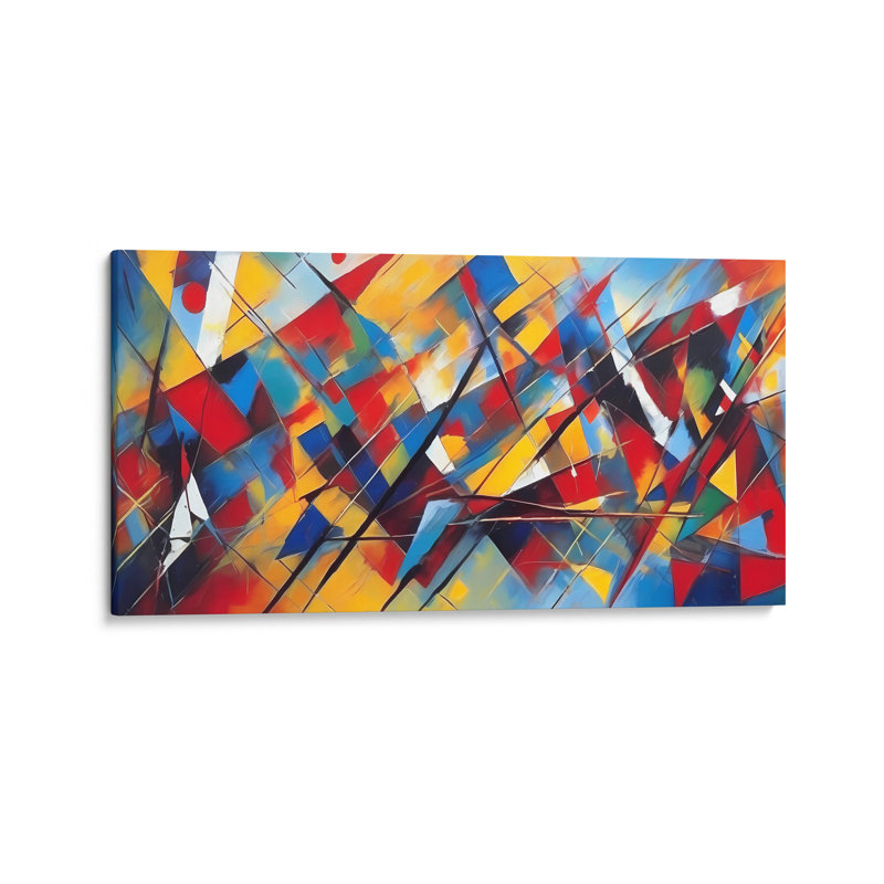 Shattered Fragments, 18" H x 36" W