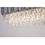 Lustre rectangulaire en cristal 7 lumières Transitional-1658596431