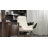 Kinnls Cellier Massage Office Chair, Modern Genuine Leather Executive Chairs for Office Desks, Ergonomic Office Recliner Chairs, Adjustable Height Tilt Lock, Black-101602210