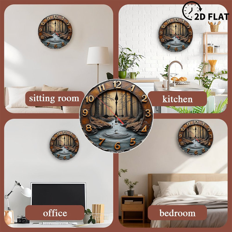 Horloge murale Rustic