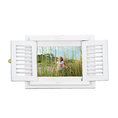 Porte-photo 5x7 avec cadre décoratif pour tablette murale ou décoration de table