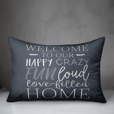 Outdoor Reversible Throw Pillow
