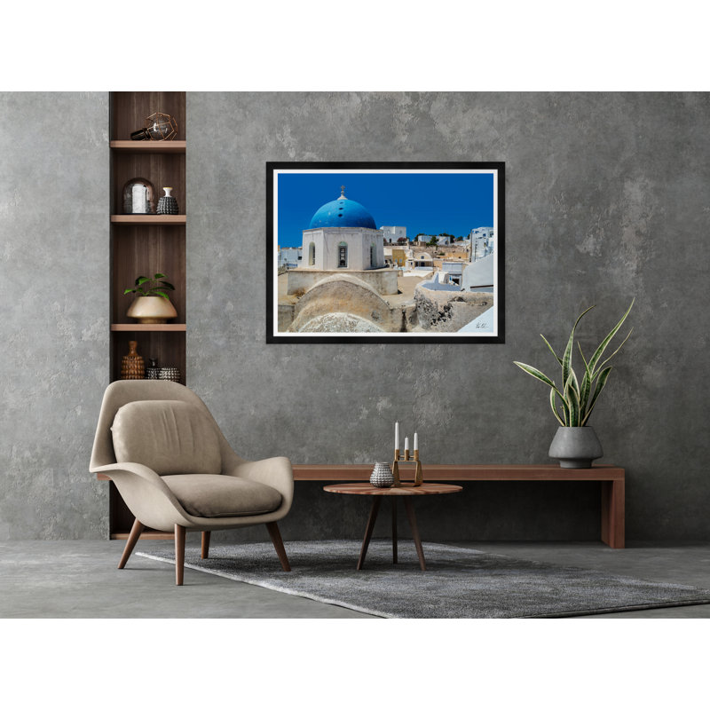Blue Dome Morning Framed Photographic Print