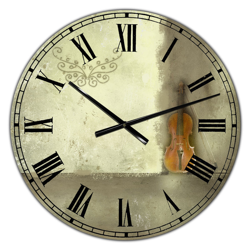 Notes de repos - Horloge murale surdimensionnée, Petit
