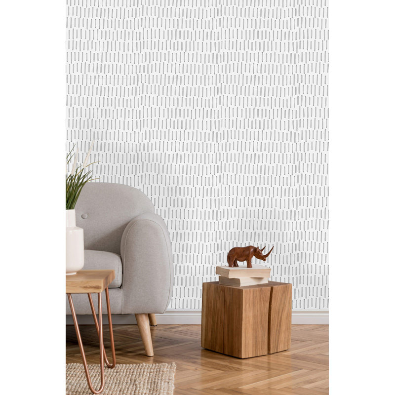 Rouleau de papier peint adhésif Aquasha, L 10,42 po x l 25 po