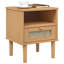 Bedside Table Rattan Look-93366320