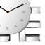 Shyfoy 28x30cm Glass Wall Clock Mirrored Table Clock  LOVE Letter Accent Clock