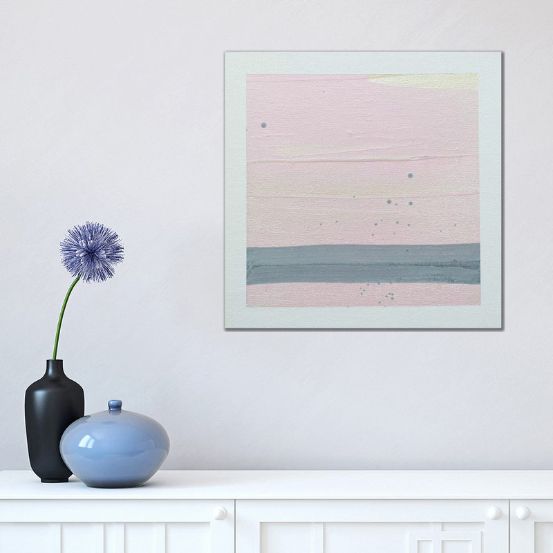 Pink Sunset II by Kent Youngstrom - Wrapped Canvas Painting, 45.72 cm H x 45.72 cm W
