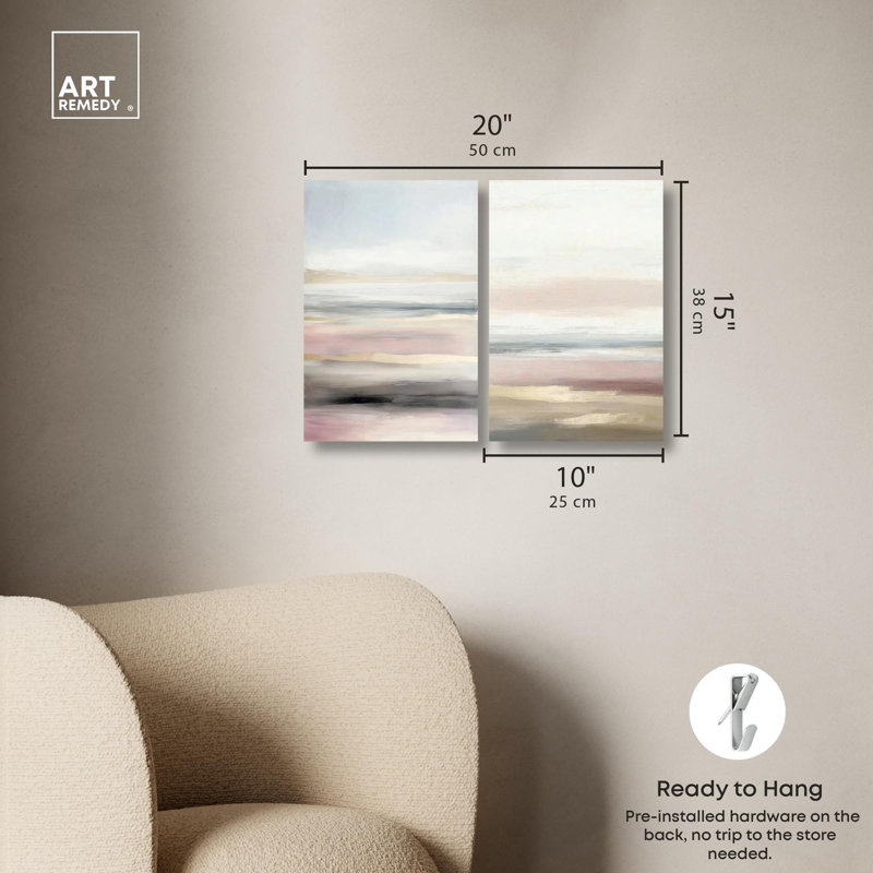 Dreamy Tones , Toile tendue, H 15 po x l 10 po