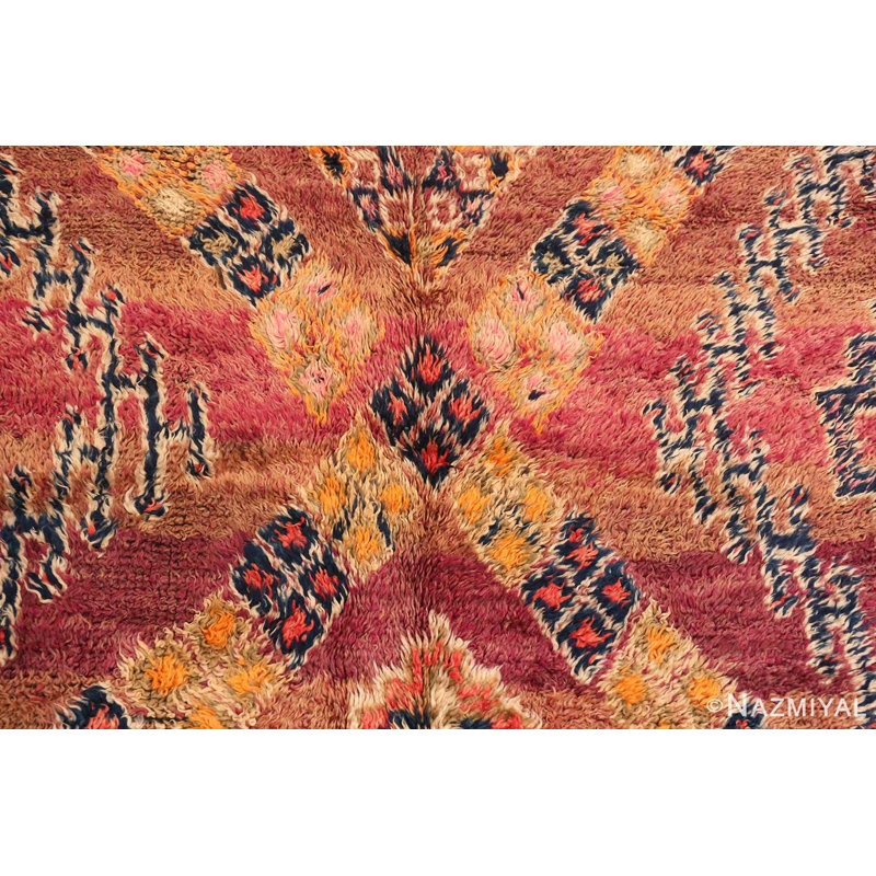 Tapis marocain rétro