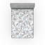 Drap-housse orange Ambesonne-106771392-106771300