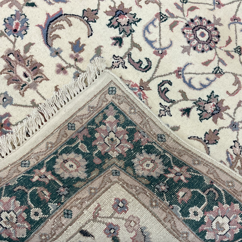  Handmade Kashan Wool Rug