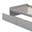 Lit simple avec rangement, lit de jour en bois avec tiroirs de rangement, lit capitaine fonctionnel pour les petites pièces-1162368064