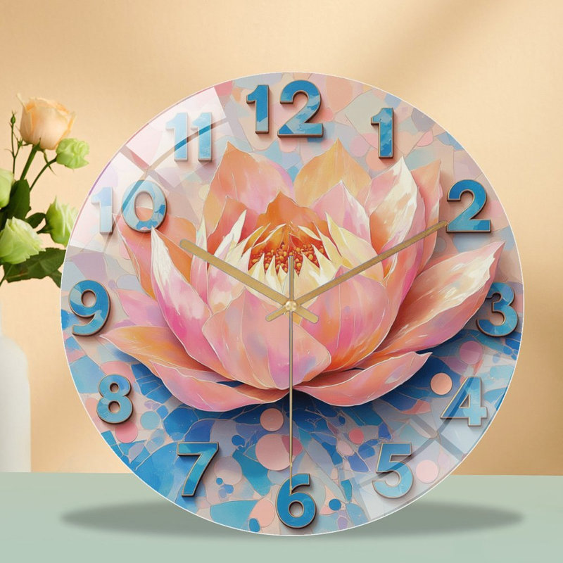 Horloge murale avec horloge murale 12 po