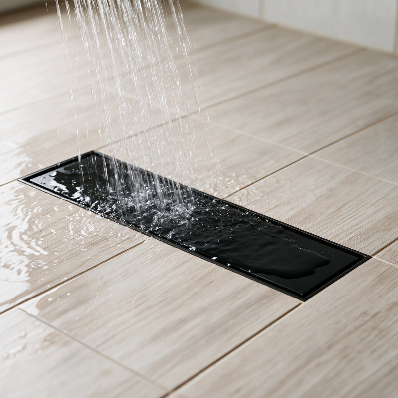 Shower Drain, Linear Shower Drain 12 Inch