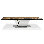 Evandros Walnut Wood Dining Table