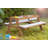 Roba Deluxe 89cm x 85cm Solid Wood Rectangular Sand And Water Table-39359907