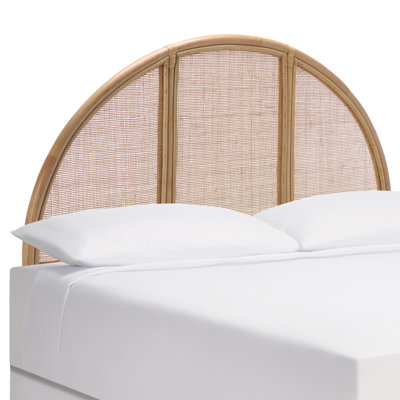 Elara Rounded Rattan Headbord