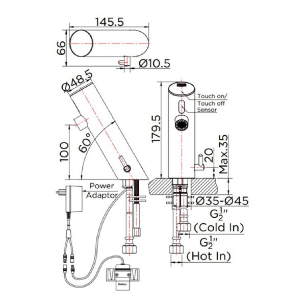 Dimensions du produit